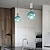 abordables Éclairages pour îlot-simplicité lampe à suspension en verre clair design nordique moderne restaurant droplight décor à la maison e27 lampe suspendue au plafond pour café loft dessert boutique bar 110-240v