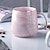 billige Krus og kopper-1 stk nordisk marmor mønster isoleret kaffekop med gylden kant - kreativt keramisk krus til par