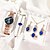 cheap Quartz Watches-6pcs/set Women&#039;s Watch Luxury Rhinestone Quartz Watch Vintage Star Analog Wrist Watch &amp; Jewelry Set Gift For Mom Her