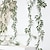 baratos Flores Artificiais &amp; Vasos-guirlanda de eucalipto artificial, eucalipto artificial de videira artificial, guirlanda de mesa de folhas, guirlanda de eucalipto artificial, fundo de casamento verde, decoração de parede em arco
