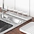 Недорогие Хранение на кухне-двухслойная пластиковая полка для посуды с дренажным поддоном для хранения посуды, фруктов и мисок