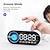 baratos Colunas-iMosi G30 Alto-falante Bluetooth Bluetooth Cartão TF Mini RGB Light Color Alto-falante Bluetooth Despertador Alto-falante Para Celular