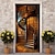 Недорогие Дверные чехлы-винтовая лестница дверные покрытия дверная гобелена дверная занавеска украшение фон дверной баннер для входной двери фермерский дом праздничный декор для вечеринок