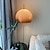 abordables lampadaire led-lampadaire en forme de champignon à lumière douce, lampe sur pied créative médiévale abat-jour en verre salon chambre lampe verticale décorations d&#039;ornement 85-265v