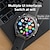 voordelige Smartwatches-iMosi V600 Slimme horloge 1.43 inch(es) Smart horloge 4G Hartslagmeter Wekker Kalender Compatibel met: Smartphone Heren GPS Handsfree bellen Waterbestendig IP 67 44 mm horlogekast