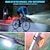 tanie latarki taktyczne-jazda na rowerze zestaw przednich i tylnych świateł roweru rower ładowany przez USB reflektor mtb wodoodporne tylne światło latarnia led części rowerowe