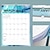 cheap Office Supplies-Daily Planner 2024 Wall Calendar 18Months 24Jan-25Jun Office Stationery Agenda Organizer English Calendar Weekly Schedule Coil Calendar