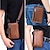 cheap Men&#039;s Bags-Men&#039;s Crossbody Bag Wallet Fanny Pack Coin Purse Mobile Phone Bag Leather Office Shopping Daily Zipper Solid Color Dark Brown Black