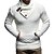 abordables Men&#039;s Pullover Sweater-Pull homme maille côtelée  col roulé vintage  noir blanc  S à L