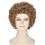 tanie Peruki kostiumowe-Women Short Curly Wig Strawberry Blonde Brown Cosplay Party Wig Halloween Wigs