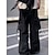 ieftine Pantaloni Cargo-Bărbați Pantaloni Cargo Pantaloni cargo Pantaloni largi Tehnicwear Buzunar Cordon Talie elastică Simplu Confort Respirabil În aer liber Zilnic Ieșire Casual Mare si inalt Negru Albastru piscină