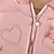 preiswerte Oberbekleidung-Baby Mädchen Hoodie Jacke Pufferjacke für Kinder Aktiv Zip Schulanfang Mantel Oberbekleidung 3-7 Jahre Frühling Hellblau Rosa Marineblau