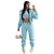 cheap Women&#039;s Two Piece Sets-Solid Casual 3 Piece Set, Zip Up Hooded Jacket &amp; Sleeveless Crew Neck Tank Top &amp; Drawstring Elastic Waist Jogger Pants Outfits, Women&#039;s Clothing