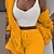 cheap Kigurumi Pajamas-Warm Fuzzy Pajama Set 3PCS Long Sleeve Hooded Robe &amp; Tank Top &amp; Drawstring Shorts Women&#039;s Sleepwear &amp; Loungewear