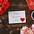 cheap Wedding Decorations-500Pcs/roll Sparkle Heart Stickers Red Love Scrapbooking Adhesive Sticker For Valentines Day Wedding Gift Box Bag Decoration Birthday Mother&#039;s Day Women&#039;s Day White Valentine&#039;s Day Gift