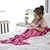 baratos cobertor vestível-Cobertor de sereia simples com cauda de sereia, cobertor de malha para bebê, cobertores personalizados para bebês