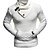 abordables Men&#039;s Pullover Sweater-Pull homme maille côtelée  col roulé vintage  noir blanc  S à L