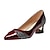 cheap Daily-Shoes And Shoes Accessories Sets For Wedding Party Evening Women&#039;s Heels Wedding Shoes Pumps Bridal Shoes Bridesmaid Shoes Rhinestone Cone Heel Pointed Toe Elegant With Synthetic Heel Protection Patch