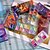 economico forniture per arte e pittura-Set di colori ad acquerello solido da 6/12 colori: crea manicure con vernice metallica perlata