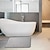 levne Podložky a koberečky-koupelnová předložka z paměťové pěny - dlážděné koupelnové koberečky - koupelnová podlahová předložka 16&quot; x 24&quot; protiskluzová savá super útulná sametová koupelna pro sprchovou vanu lze prát v pračce