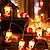 preiswerte LED Lichterketten-Weihnachtsmann-Lichterkette, 1,5 m, 10 LEDs, 3 m, 20 LEDs, batteriebetrieben, Weihnachtsfeier, Zuhause, Fenster, Balkon, Terrasse, wasserdichte Dekoration