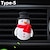 levne Doplňky a ozdoby do auta-2ks klip na osvěžovač vzduchu do auta vánoční stromeček santa styl klip na vzduch-parfém ventilační výzdoba