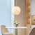 cheap Island Lights-LED Pendant Light Lollipop Design Glass Luxurious Modern Style Dining Room Bedroom Pendant Lamps 110-240V