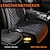 ieftine Husă Scaun Auto-Husă scaun auto încălzită 12/24v încălzitor universal pentru scaun auto 30s încălzire rapidă iarnă pernă de încălzire pentru mașină încălzitor spate perne de încălzire