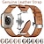 voordelige Apple Watch-bandjes-lederen band band voor smart watch ultra/ultra2 49mm 9 8 7 45mm 41mm 44mm 40mm 42mm 38mm mannen vrouwen metalen vlinder gesp horlogeband armband riem voor horloge serie