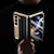 preiswerte Samsung-Handyhülle-Handy Hülle Handyhüllen Für Samsung Galaxy Z Fold 5 Mit Magsafe mit Halterung Ganzkörperschutz Stoßresistent Feste Farbe PC PU-Leder