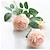 cheap Artificial Flower-3 Heads Fake Peony Vases for Home Decoration Accessories Wedding Decorative Flowers Scrapbooking Garden