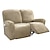 cheap Recliner Chair Cover-Sectional Recliner Sofa Slipcover 1 Set of 6 Pieces Microfiber Stretch High Elastic High Quality Velvet Sofa Cover Sofa Slipcover for 2 Seats Cushion Recliner Sofa