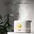 cheap Humidifiers &amp; Dehumidifiers-3D Flame Humidifier Portable Silent Aromatherapy Essential Oil Diffuser With Flame Night Light For Home Office Kids Bedroom 250ml Cool Mist Humidifie