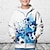 cheap Boy&#039;s 3D Outerwear-Boys 3D Football Hoodie Coat Outerwear Long Sleeve 3D Print Fall Winter Fashion Streetwear Cool Polyester Kids 3-12 Years Outdoor Casual Daily Regular Fit