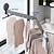 cheap Towel Bars-Towel Bar Bathroom Shelf Airer Adjustable Length Foldable Retractable Cable Contemporary Modern Aluminum 1PC - Bathroom Wall Mounted