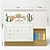 baratos Material de escritório-Calendário 2024 calendários de mesa em pé diário semanal mensal planejador cronograma de mesa material escolar de escritório calendário de bobina