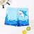 tanie Stroje kąpielowe-Dzieci Dla chłopców Kostium kąpielowy Graficzny Bez rękawów Plaża Godny podziwu ogród zoologiczny Lato Odzież 3-7 lat