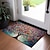 levne Doormaty-strom života malba rohožka podložky omyvatelné koberečky kuchyňská podložka protiskluzový koberec odolný vůči oleji vnitřní venkovní podložka dekorace do ložnice koupelna předložka vstupní koberec