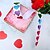 Недорогие Праздничные мероприятия-500 шт., блестящие наклейки в форме сердца, декоративные наклейки «Любовь Святого Валентина», украшения на день Святого Валентина, аксессуары