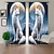 cheap Curtains &amp; Drapes-2 Panels Curtains For Living Room Bedroom, Wolf Curtain Drapes for Bedroom Door Kitchen Window Treatments Thermal Insulated Room Darkening