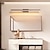 Недорогие Подсветка зеркал-светодиодные зеркальные фары кофейного цвета для ванной комнаты, светодиодные современные и минималистичные скандинавские ванные комнаты, бытовой зеркальный шкаф, креативный туалетный столик,