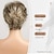 abordables peluca vieja-Pelucas de corte pixie corto blanquecino mezclado rubio claro para mujeres con flequillo pelucas de repuesto sintéticas