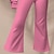 billige piges 3d-sæt-Pige 3D Kat Sæt Sweatshirt &amp; Flare bukser sæt Pink Langærmet 3D-udskrivning Efterår Vinter Aktiv Mode Daglig Polyester Børn 3-12 år Rund hals udendørs Stævnemøde Ferierejse Regulær