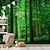 billige natur og landskab tapet-landskab tapet vægmaleri grøn skov vægbeklædning klistermærke skræl og stick aftageligt pvc/vinyl materiale selvklæbende/klæbende påkrævet vægindretning til stue køkken badeværelse