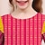 Недорогие 3d платья для девочек-Девушки &#039; 3D Цветочный принт Платье с рюшами Длинный рукав 3D печать Осень Зима Для занятий спортом Повседневные Праздники Симпатичные Стиль На каждый день Красивый Дети 3-12 лет