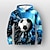 cheap Boy&#039;s 3D Hoodies&amp;Sweatshirts-Kids Boys World Cup Hoodie Pullover Football Long Sleeve Pocket Children Top Casual Hoodie Sports Daily Blue Winter 3-12 Years
