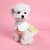 billige Kjoler-Hunde Katte Kjoler Sød Stil Afslappet Vinter Åndbart Blød Vaskbar Bekvem udendørs Afslappet / Hverdag Hundetøj for Bichon Frisé Pommeraner små kæledyr Sommerfugl Small