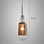 abordables Éclairages pour îlot-simplicité lampe à suspension en verre clair design nordique moderne restaurant droplight décor à la maison e27 lampe suspendue au plafond pour café loft dessert boutique bar 110-240v