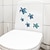 お買い得  ウォールステッカー-海底世界カメトイレトイレステッカートイレ浴室家の装飾壁ステッカーは取り外し可能