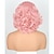 abordables Perruques de déguisement-graisse frenchy perruque années 50 perruque pour dames roses vintage nid d’abeille en forme bob perruque bouclée